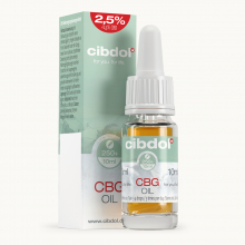 2.5% CBG & 2.5% CBD Oil