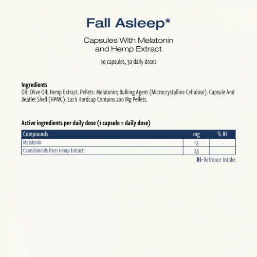 Capsule Fall Asleep