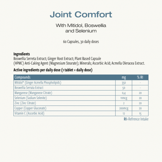 Joint Comfort