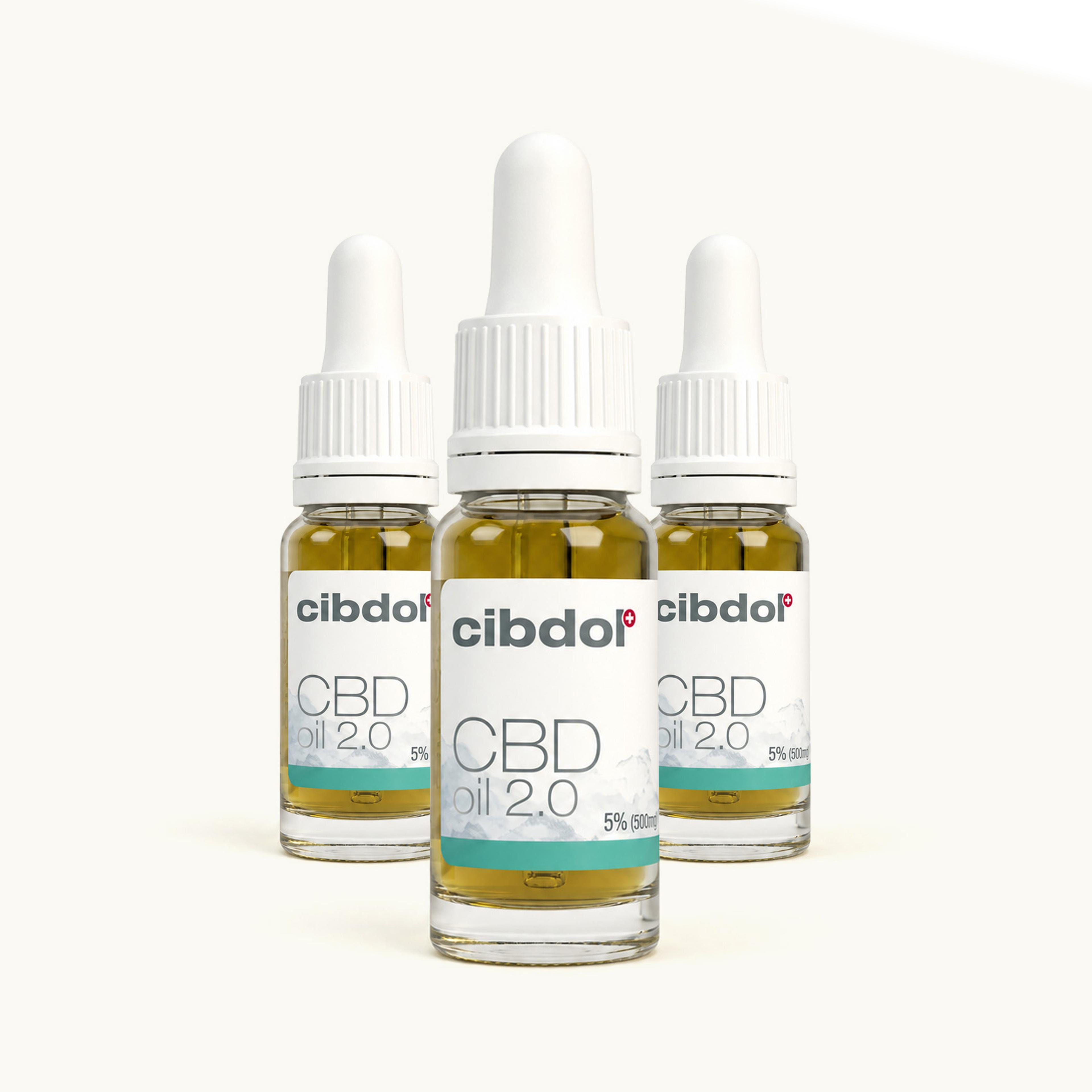 3 üveg CBD Oil 2.0 5%