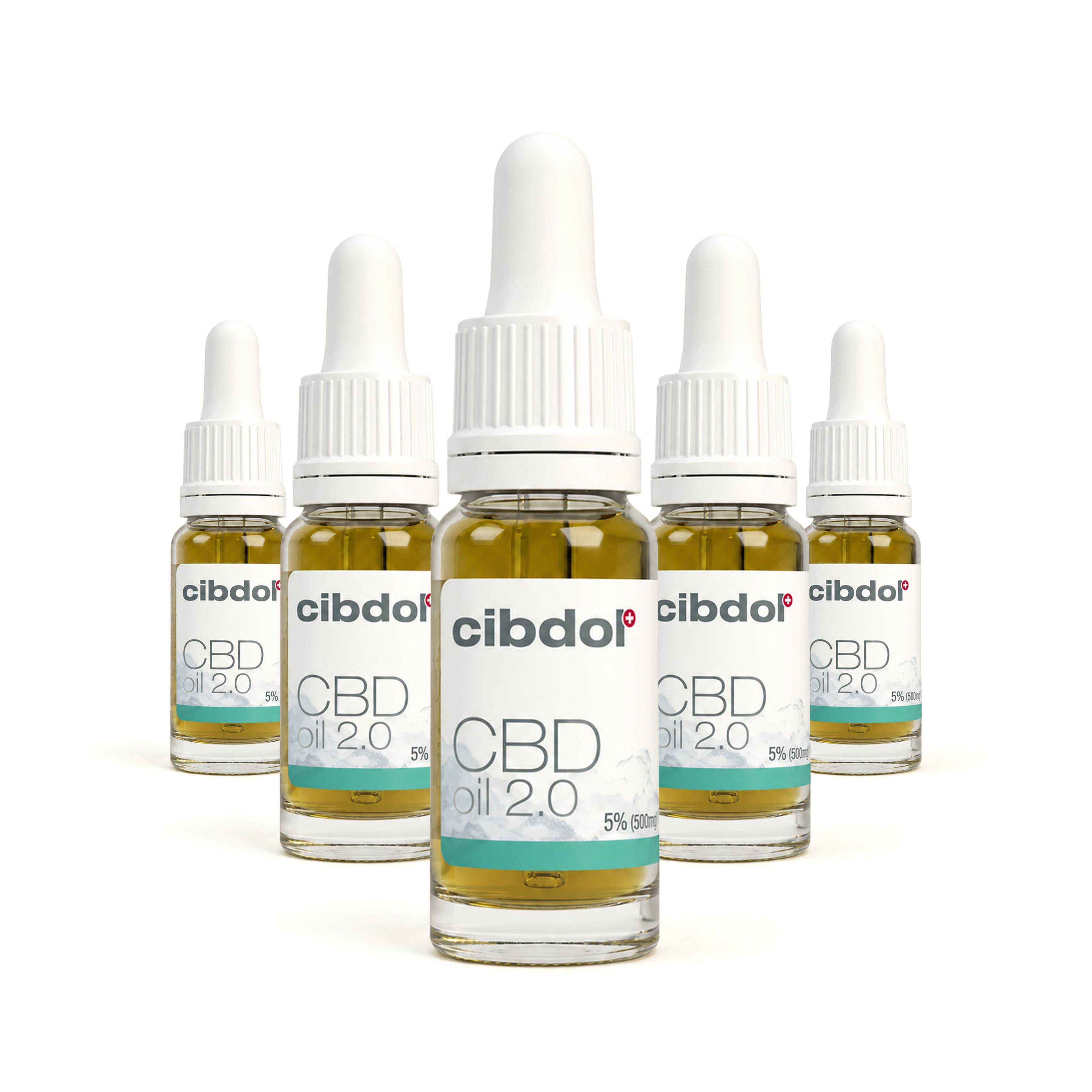 5 üveg CBD Oil 2.0 5%