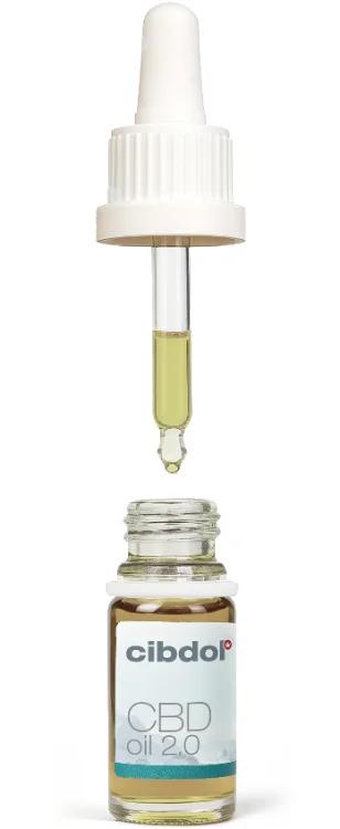 Butelka Olej CBD 5% z pipetą