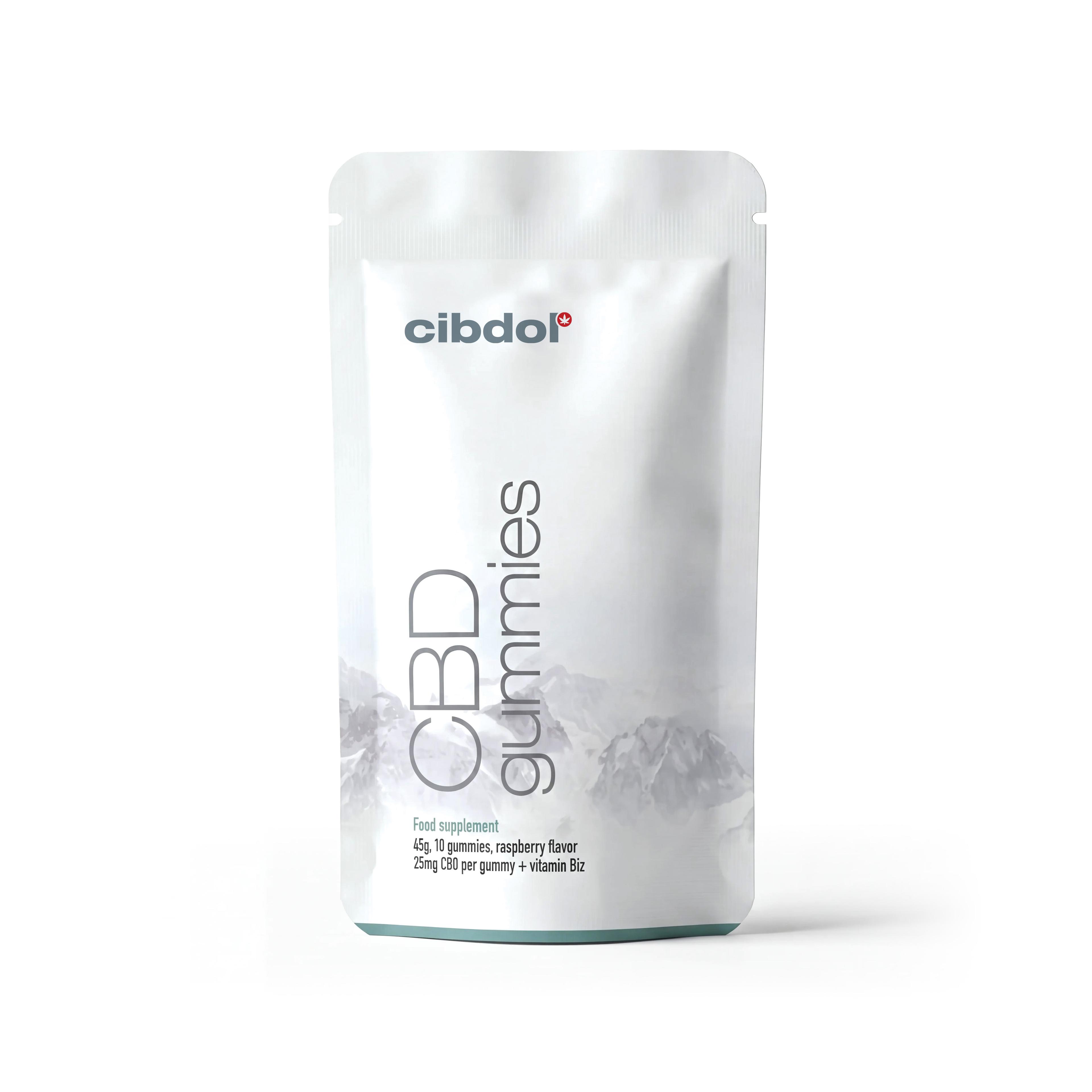 CBD Gummibärchen Himbeere