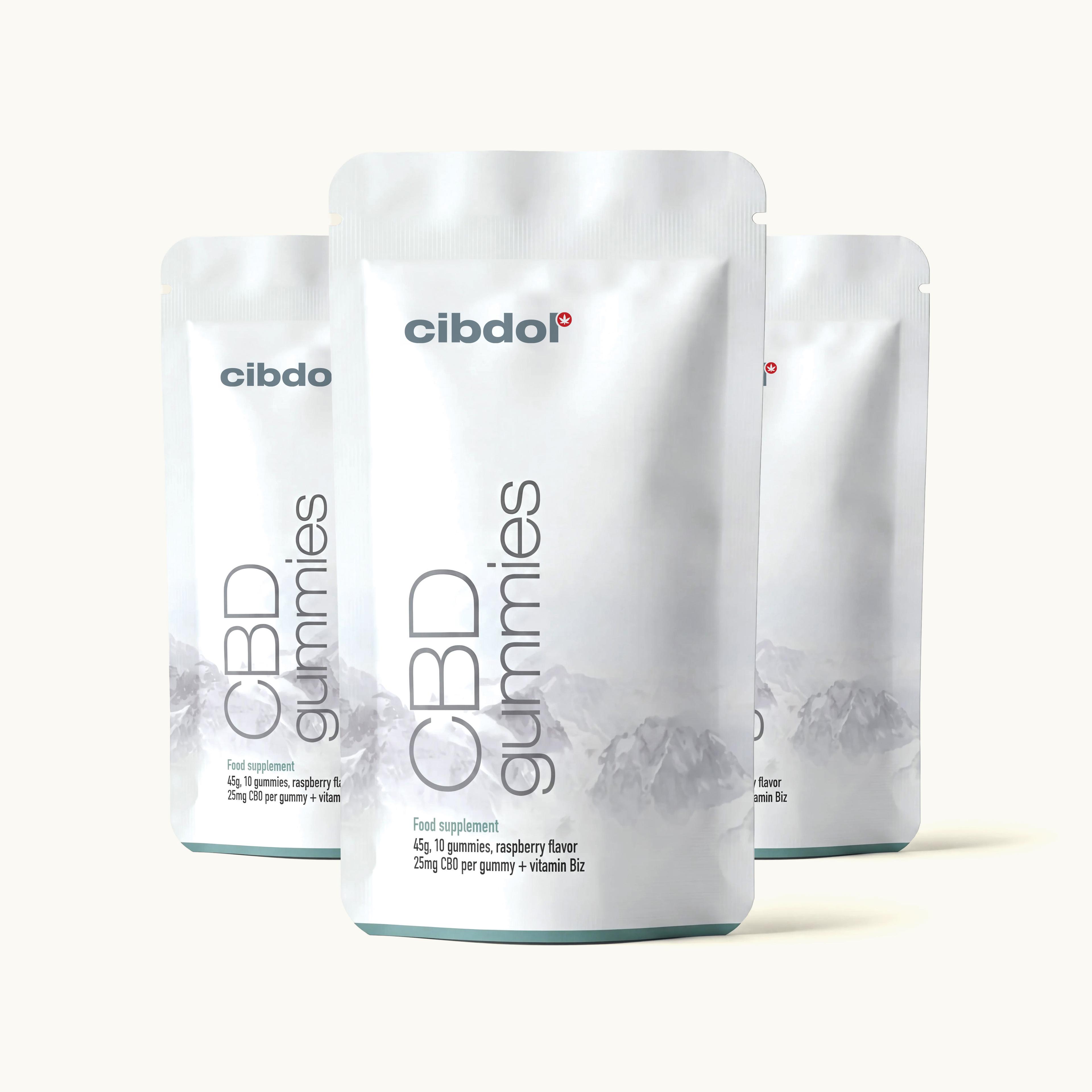 3 pouches