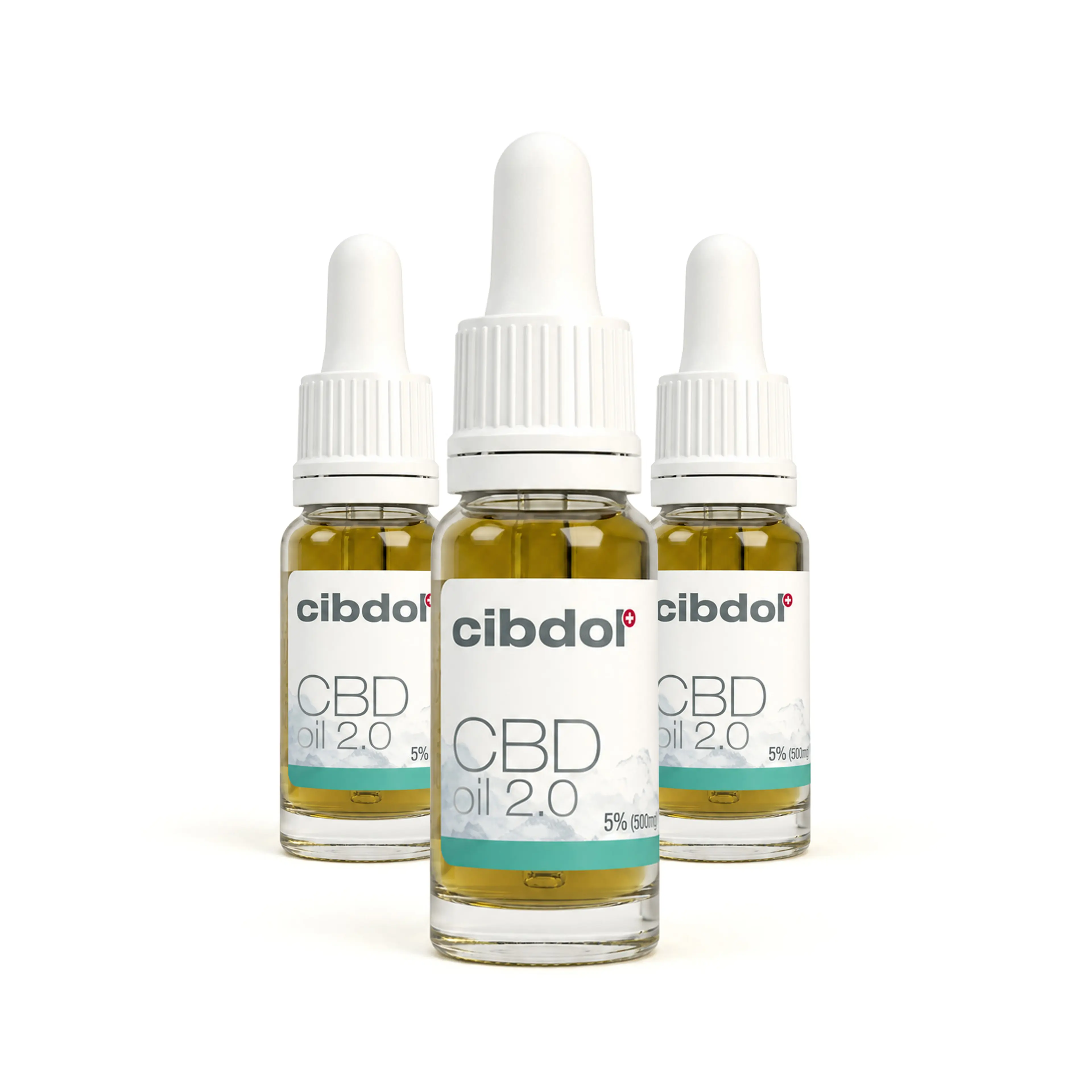 3 bottles of CBD Oil 2.0 5%