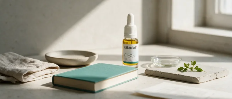Still life with a Cibdol product introducing CBCA: The Third Acid From CBGA
