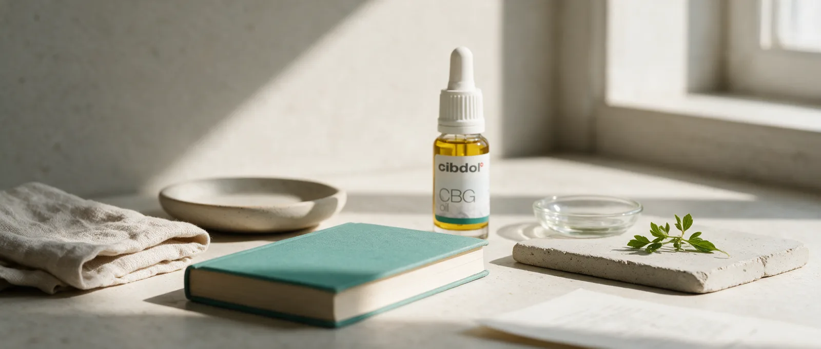 Still life with a Cibdol product introducing CBCA: The Third Acid From CBGA