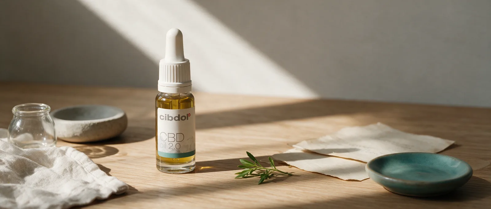 Still life with a Cibdol product introducing CBD And Keto: One Shared Ingredient