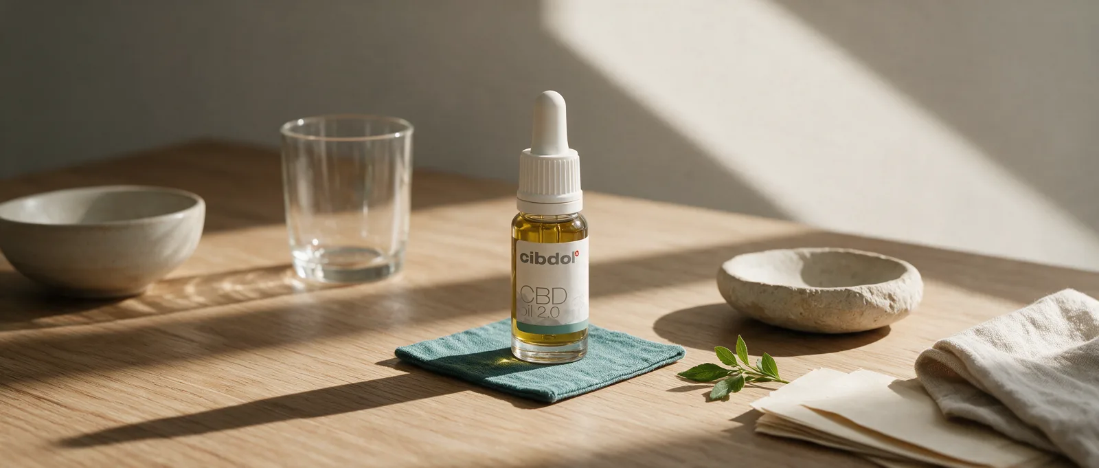 Still life with a Cibdol product introducing Does CBD Have Any Side Effects?