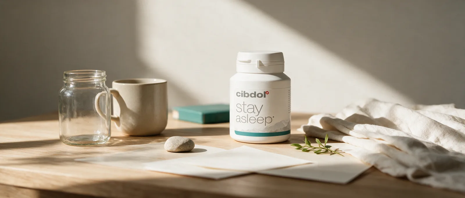 Still life with a Cibdol product introducing Everything You Need to Know About Hops