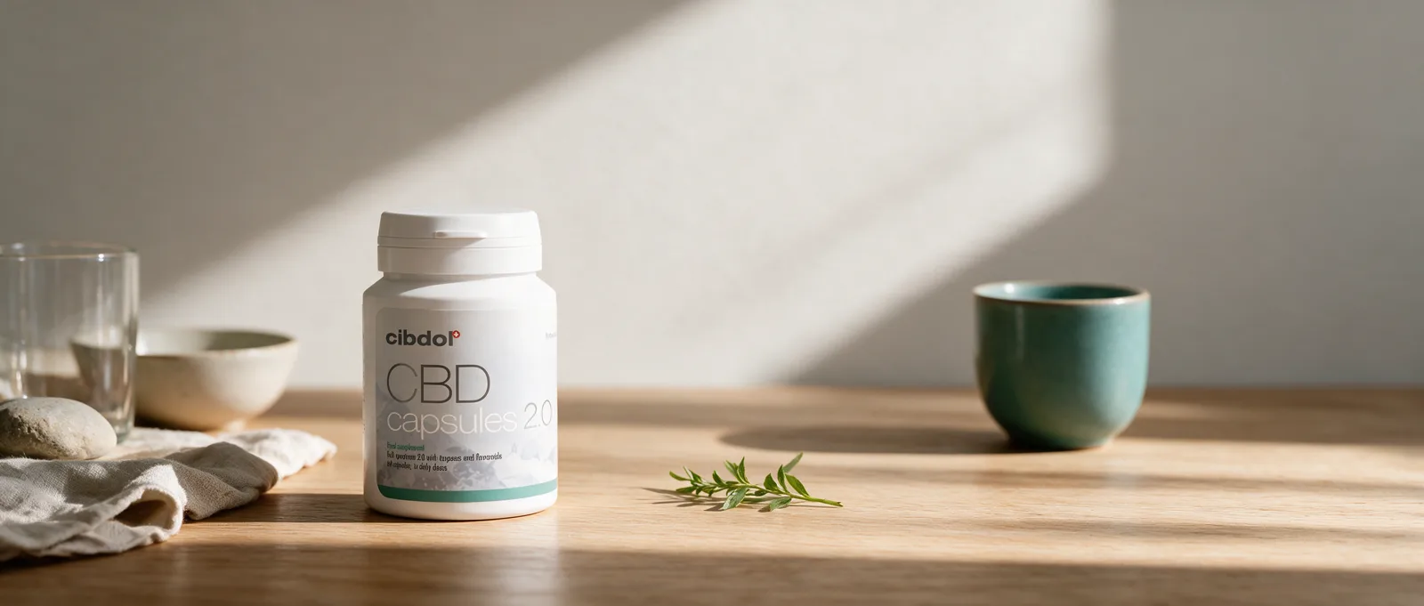 Still life with a Cibdol product introducing How the Body Absorbs CBD