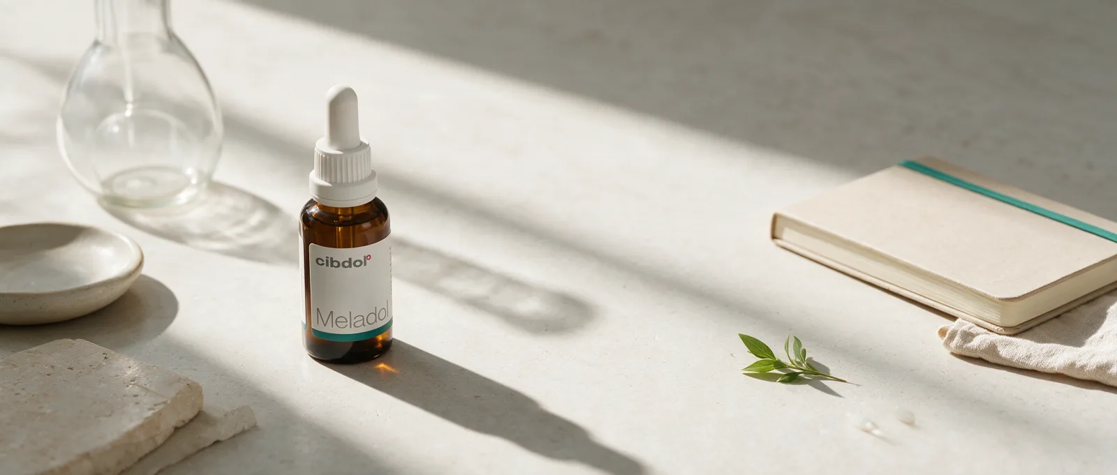 Still life with a Cibdol product introducing Liposomes: What You Need to Know