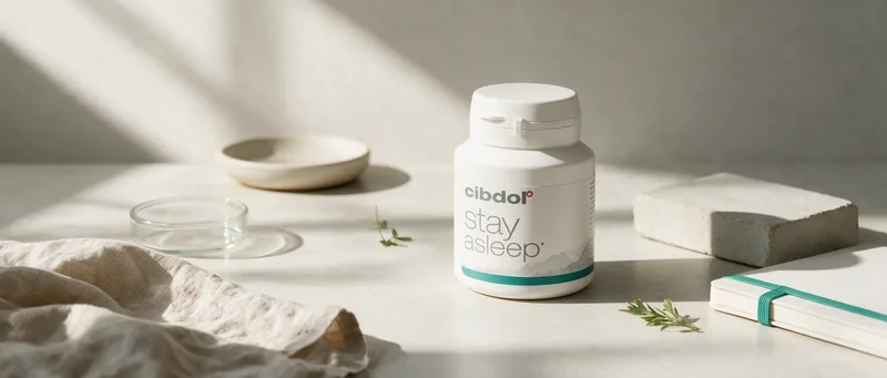 Still life with a Cibdol product introducing Serotonin: What It Is, Where It Lives