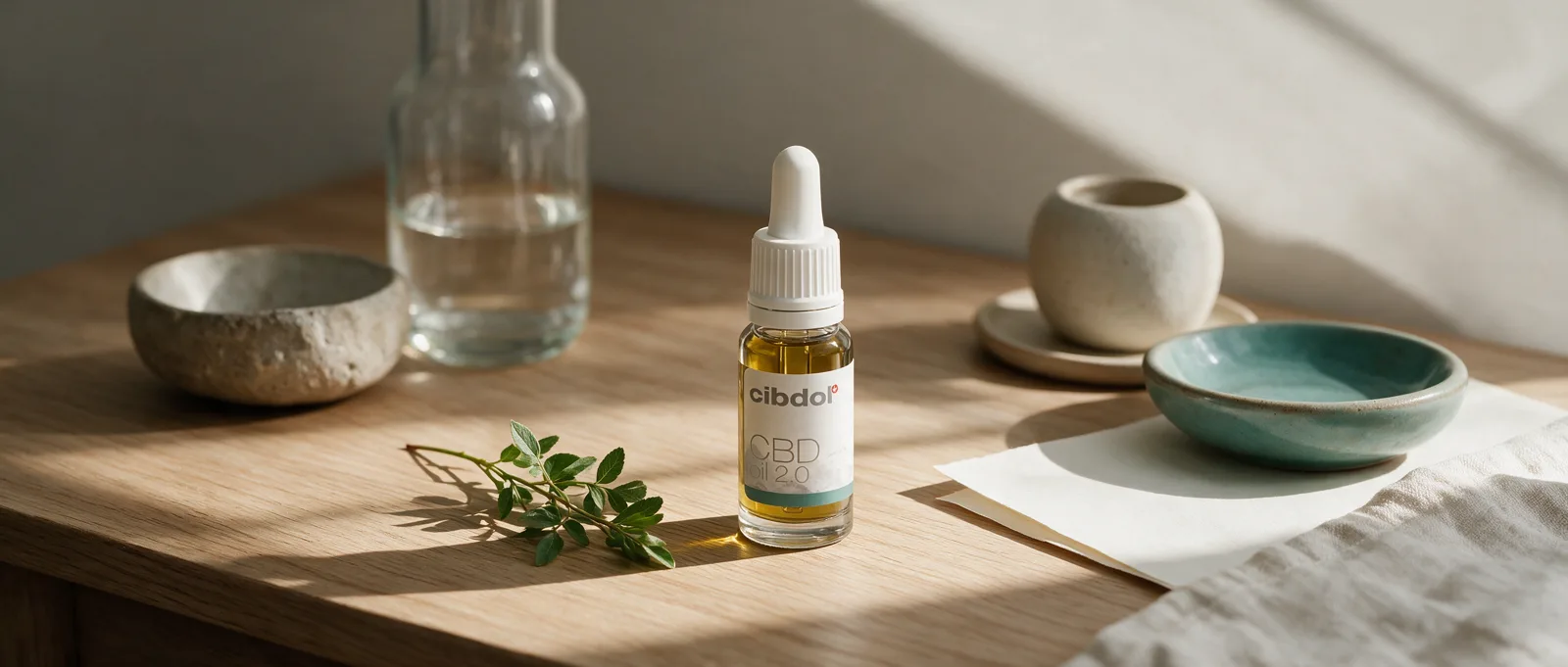 Still life with a Cibdol product introducing What Are Flavanones? The Citrus Flavonoids