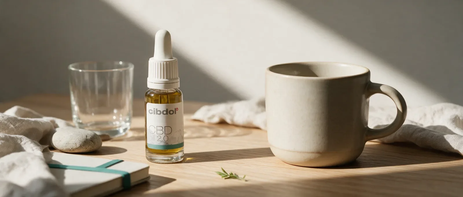 Still life with a Cibdol product introducing What Is CBD Isolate?