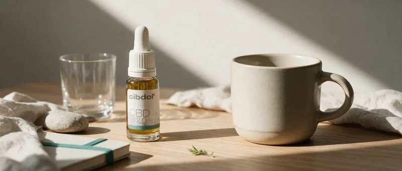 Still life with a Cibdol product introducing What Is CBD Isolate?