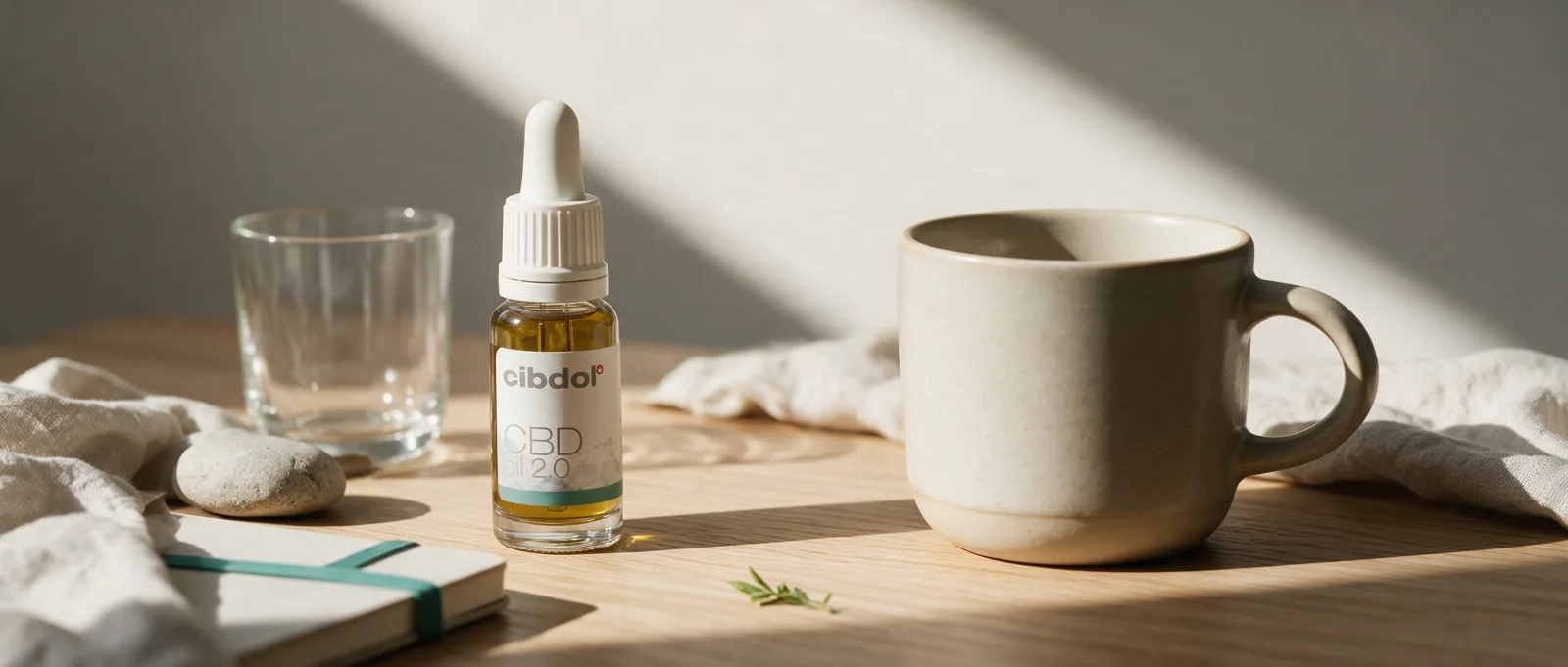 Still life with a Cibdol product introducing What Is CBD Isolate?