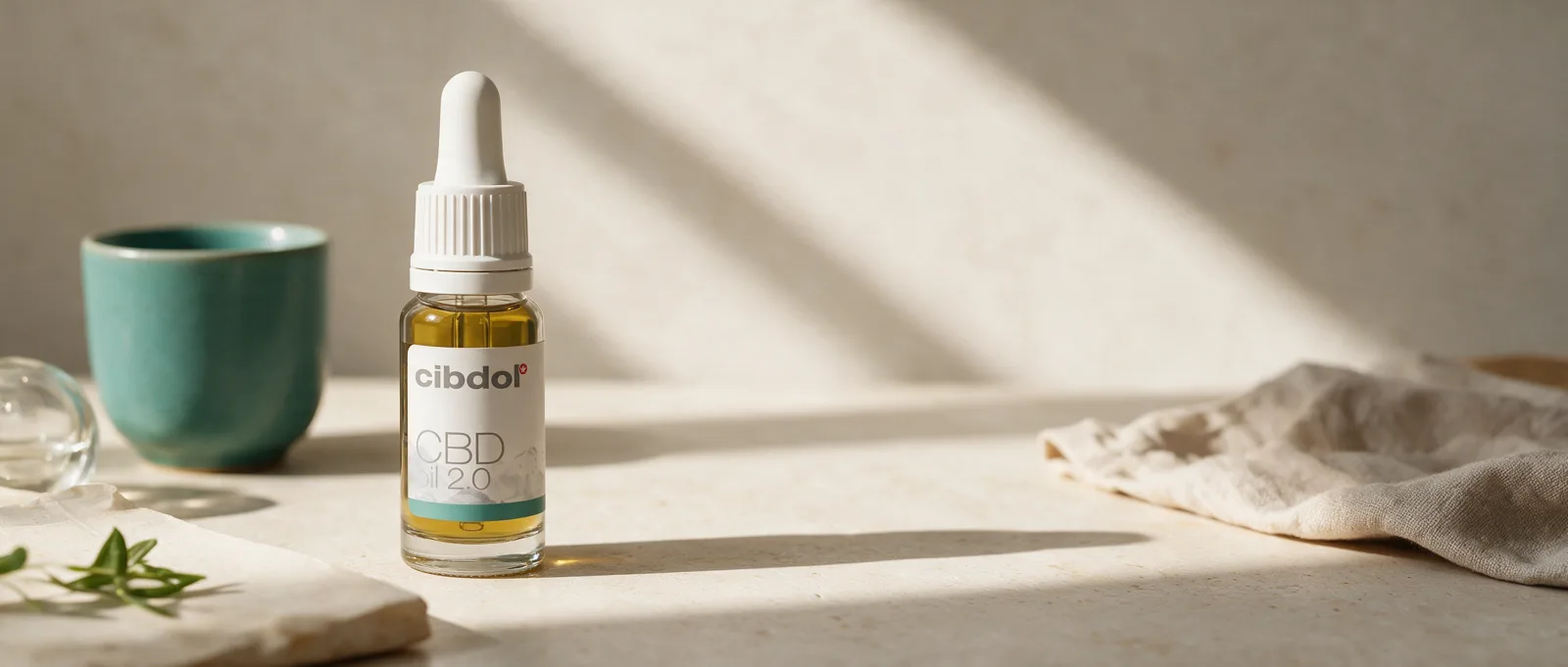 Still life with a Cibdol product introducing What Is Limonene? The Citrus Terpene
