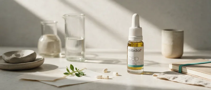 Still life with a Cibdol product introducing What Is Nerolidol?