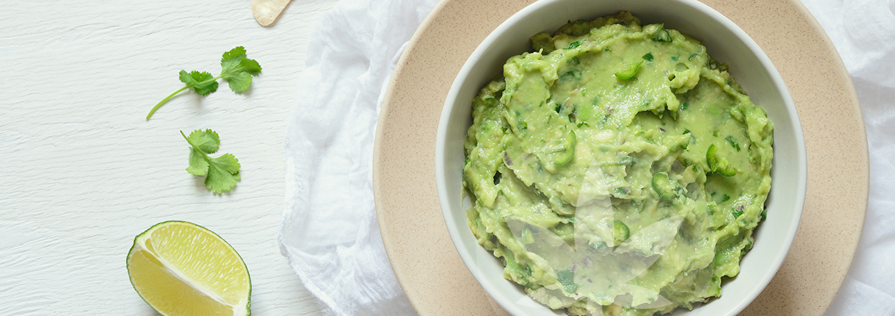 CBD-infundierte Guacamole
