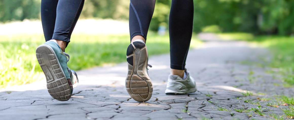 Ist ein 30-minütiger Spaziergang pro Tag genug Bewegung?