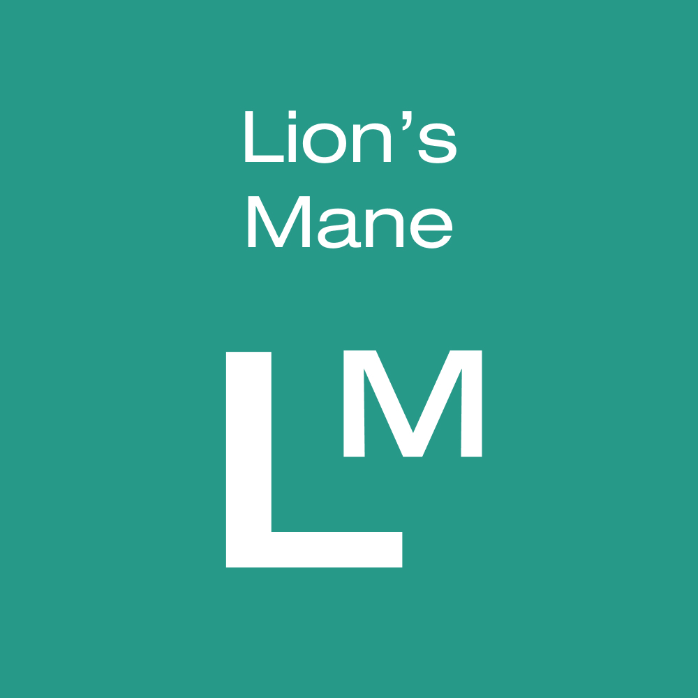 Label Lion's Mane