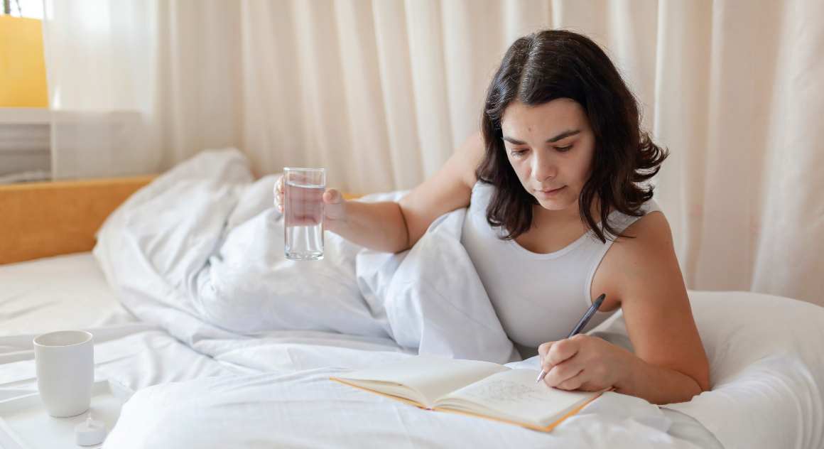 acqua potabile prima di andare a letto