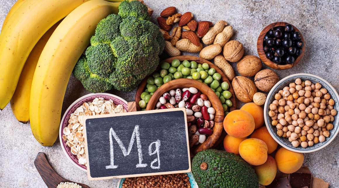 Which fruit is high in magnesium?