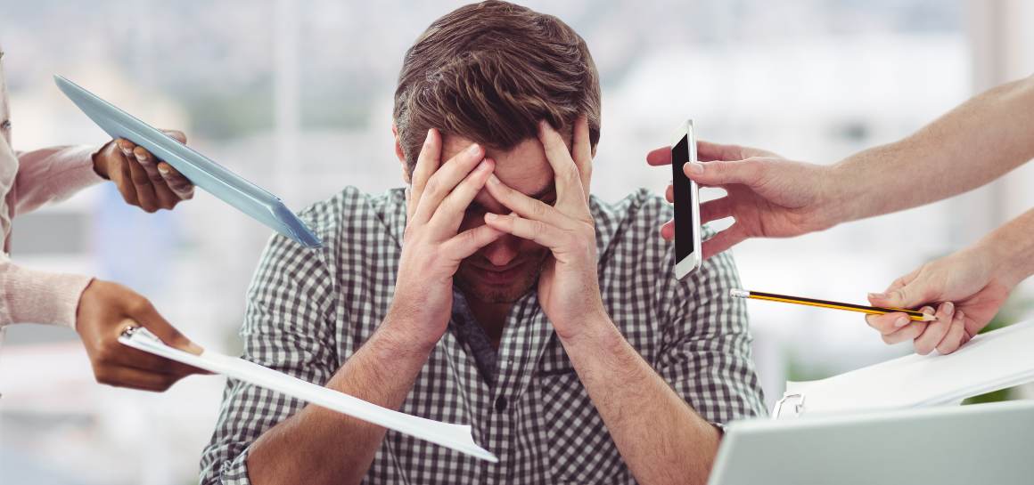 Stress bei der Arbeit : mit Stress umgehen und Burnout und Arbeitsstress verhindern.