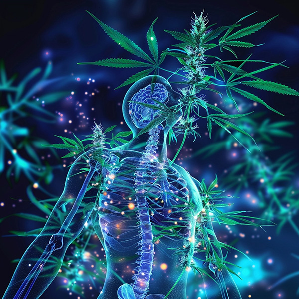 What is the role of the endocannabinoid system in anxiety?