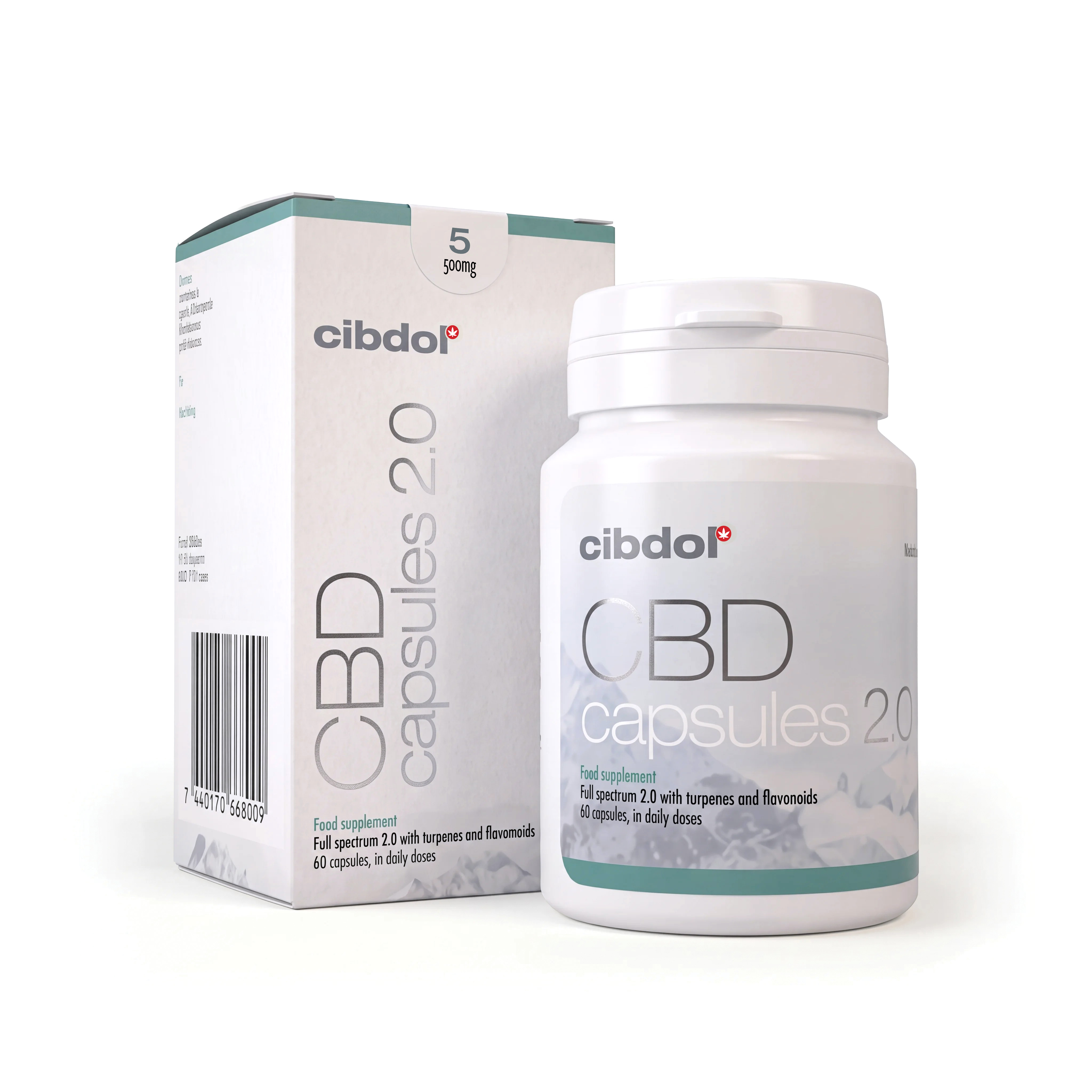 Comprimés Au CBD 5 % (500 mg)