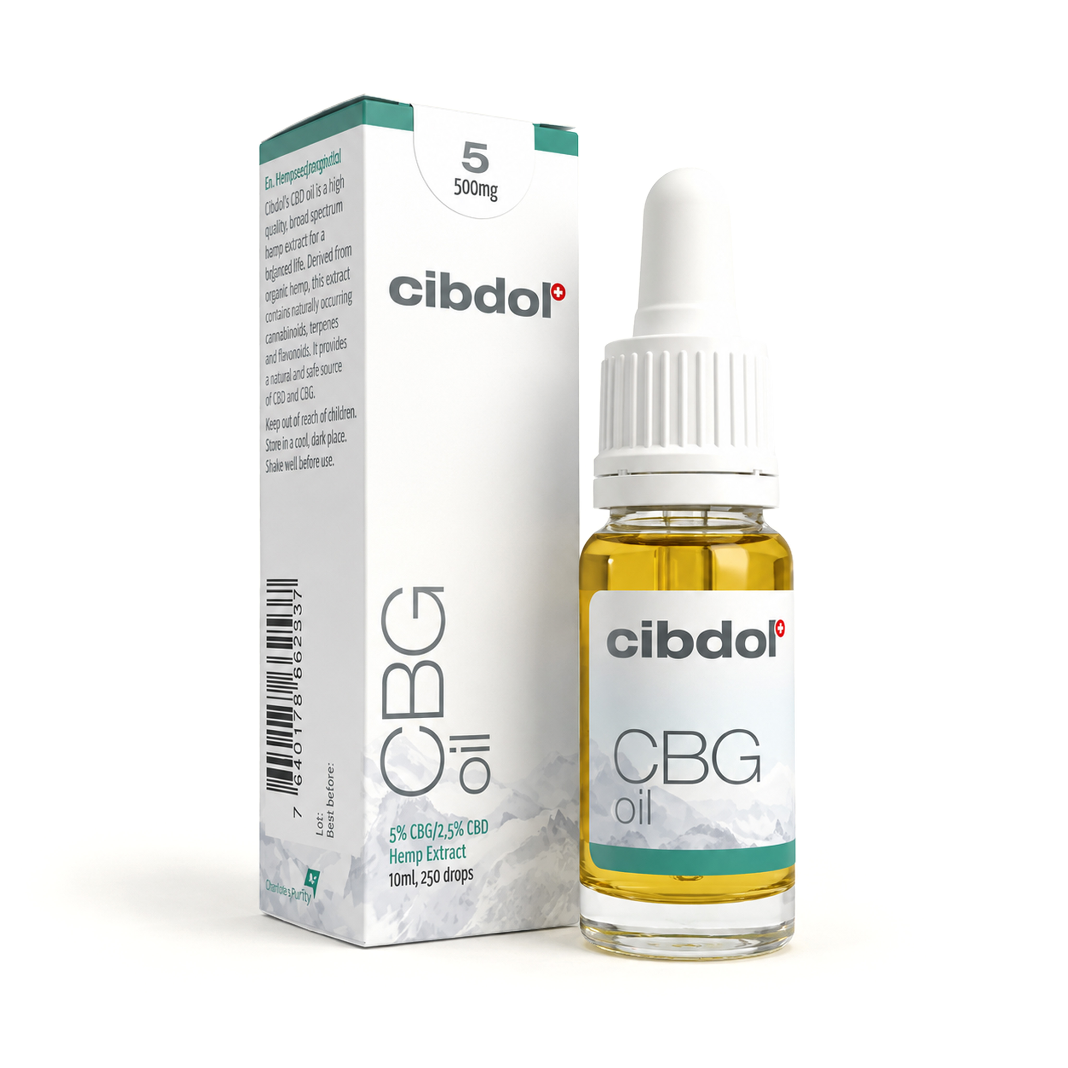 Eybna テルペン 510 CBD CBN CBG 10ml ゴリラグルー CBG oil with CBD, 10 ml dropper bottle | Cibdol