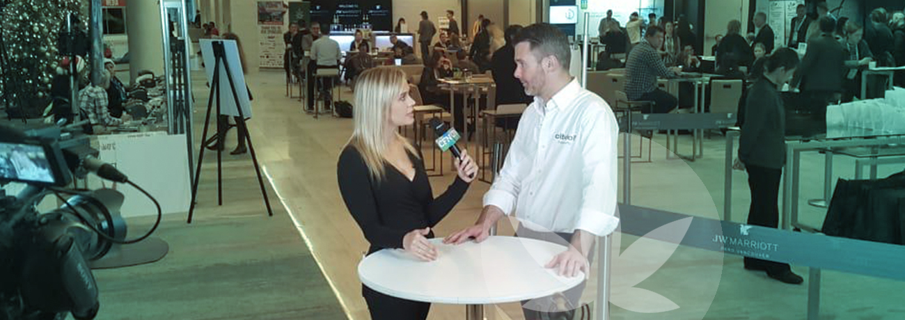 Daniel is doing an interview about Cibdol at the O'Cannabiz Conference & Expo in Vancouver